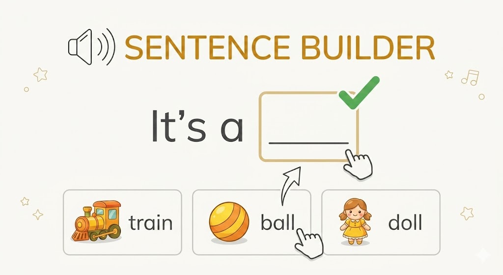 Sentence Builder game